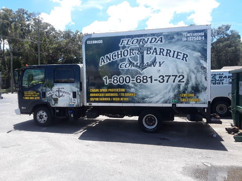 Florida Anchor and Barrier truck
