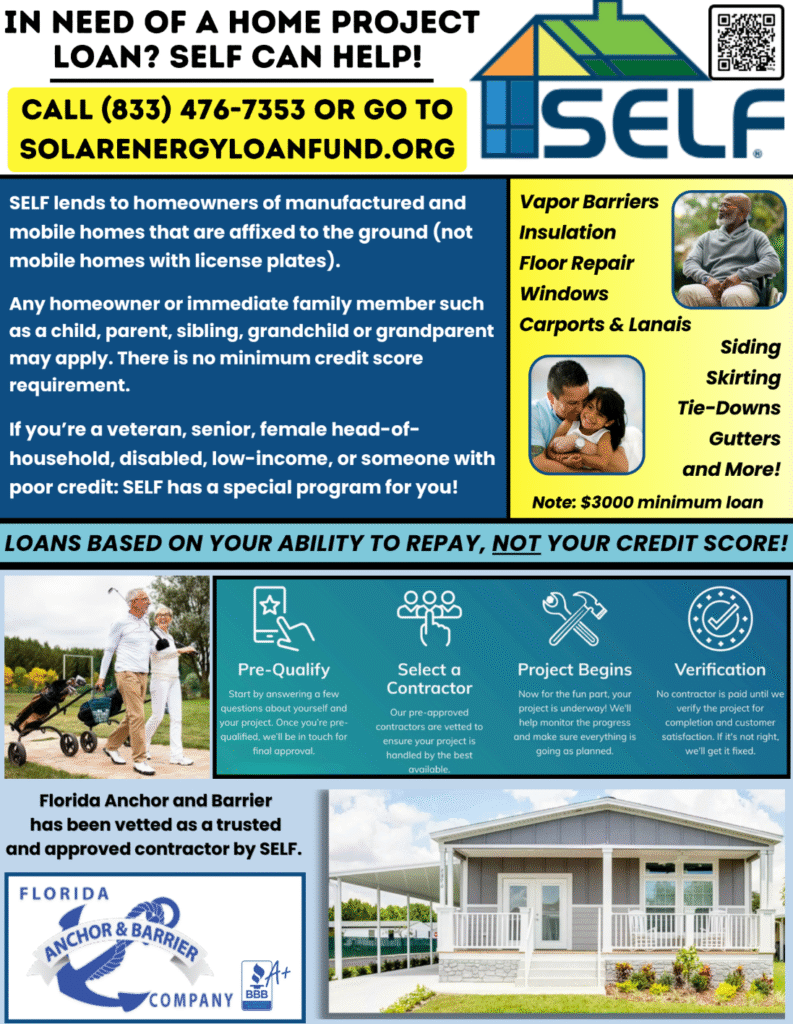 SELF Flyer FLorida Anchor and Barrier