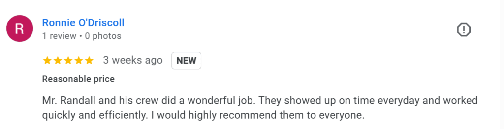 Goodle reveiw for Flroida Anchor and Barrier