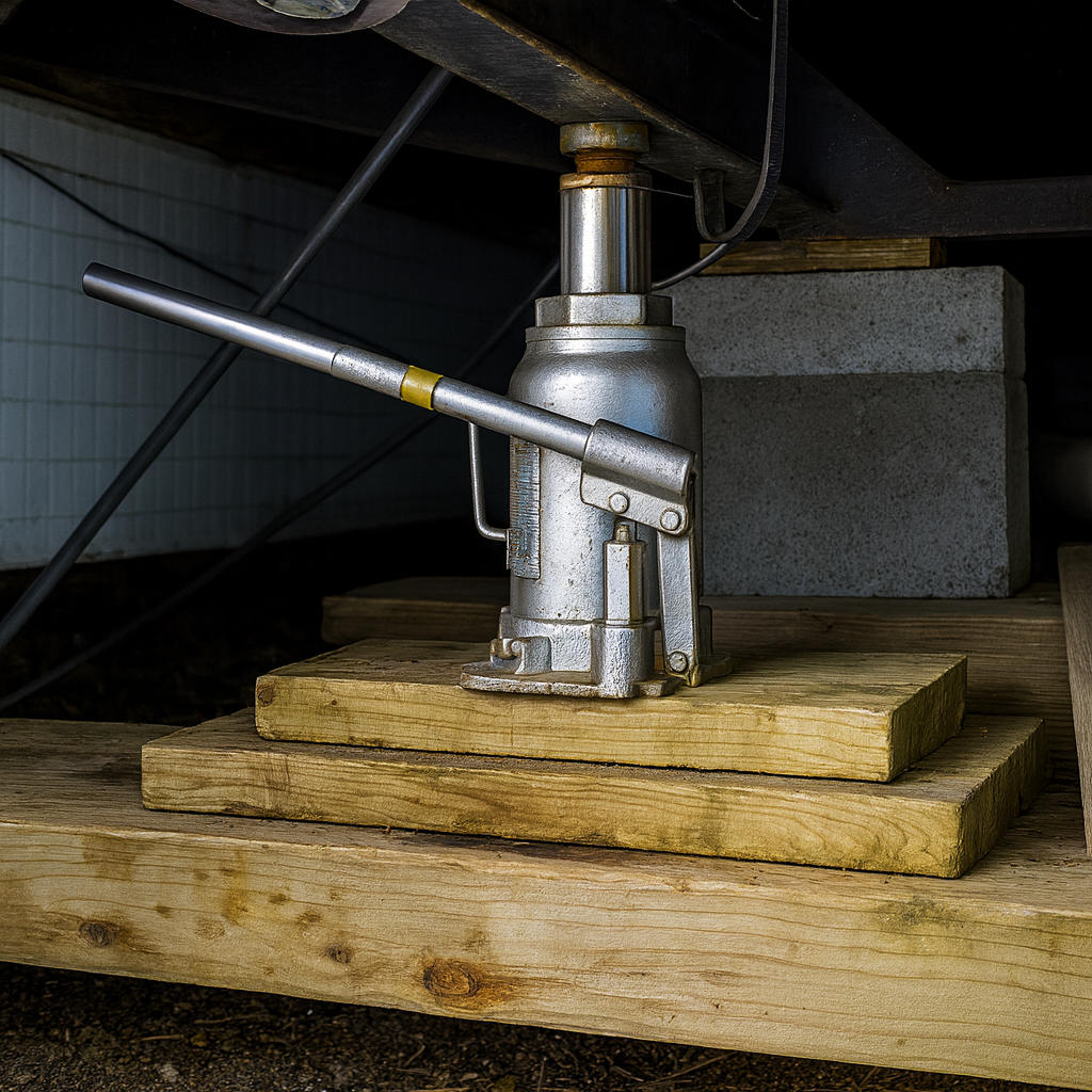 Mobile Home Releveling Flordia Anchor and Barrier